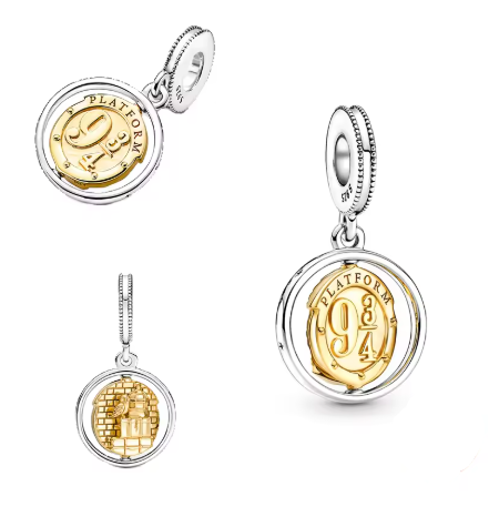 Platform 9 3/4 Charm - 925 Sterling Silver