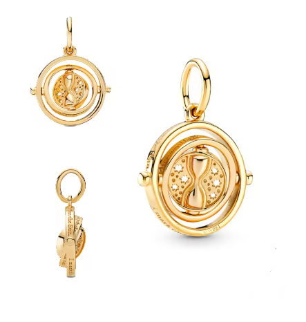 Time Turner Charm - 925 Stertling Silver
