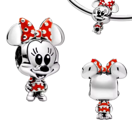 Minnie Charm - 925 Sterling Silver