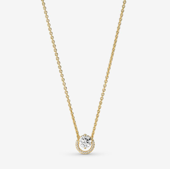 Halo Pendant Necklace