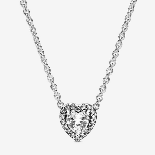 Heart Necklace & Earrings Set