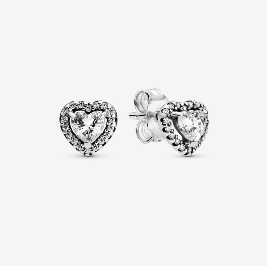 Heart Necklace & Earrings Set